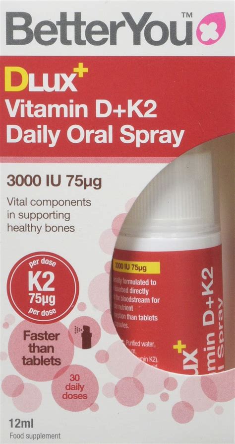 better you vitamin d spray k2